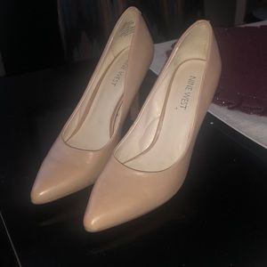 Nude womens heels